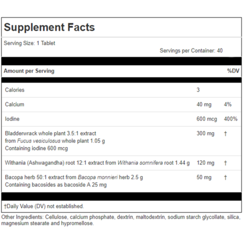 Standard Process - MediHerb Thyroid Complex #40 – Integrative Wellness ...