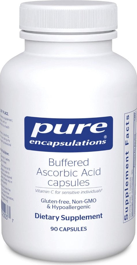 Pure Encapsulations Buffered Ascorbic Acid capsules #90