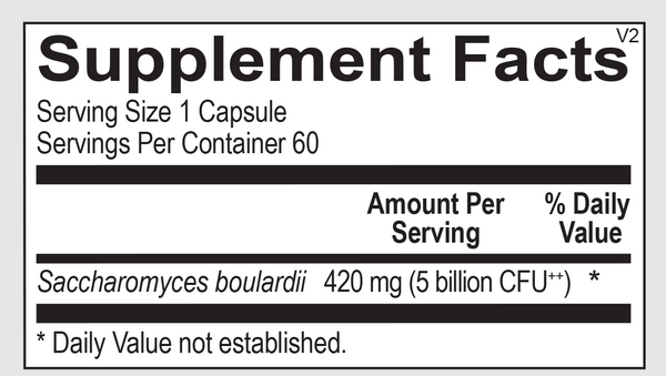 Ortho Molecular Saccharomyces boulardii #60
