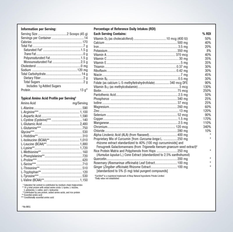 Metagenics UltraInflamX Plus - Pineapple Banana