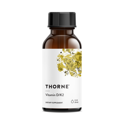 Thorne Vitamin D/K2 Liquid - 1 fluid ounce