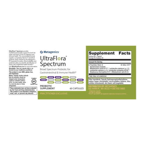 Metagenics UltraFlora Spectrum #60
