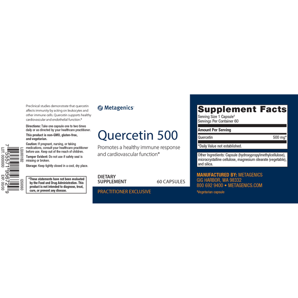 Metagenics Quercetin 500 #60