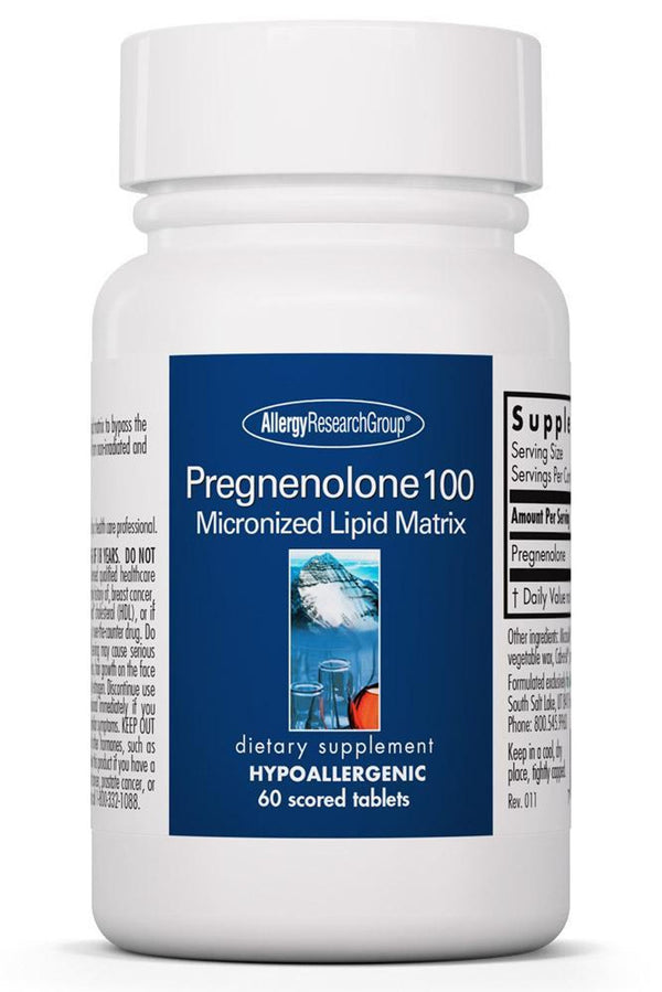 Allergy Research Group - ARG Pregnenolone 100mg #60